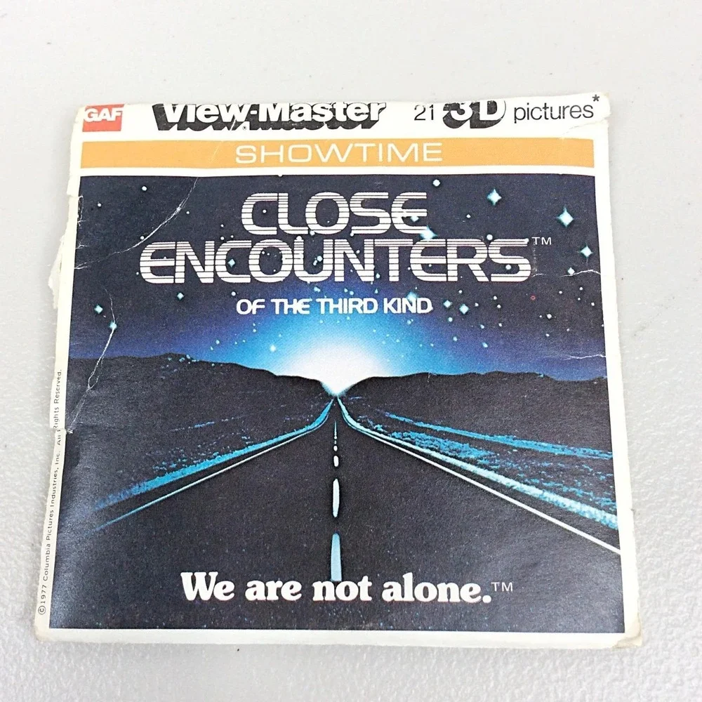 Close Encounters of the Third Kind 1977 View-Master Packet J-47 FULL COLOR Film